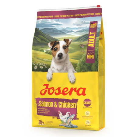 Hrana Uscata Caini - Hrana uscata caini, Josera Mini Adult with Salmon & Chicken 10 kg