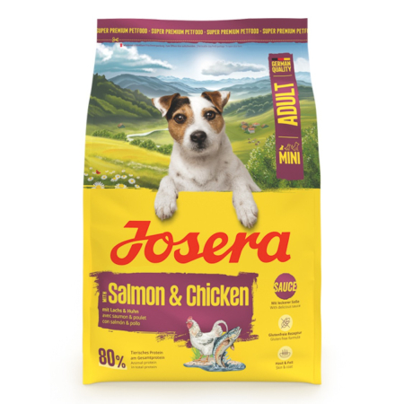 Hrana Uscata Caini - Hrana uscata caini, Josera Mini Adult with Salmon & Chicken 3 kg