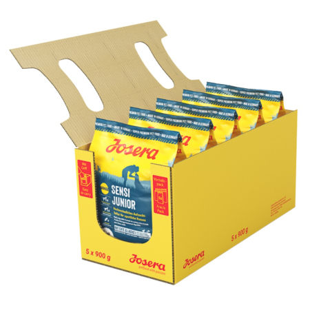 Hrana Uscata Caini - Hrana uscata caini junior, Josera Sensi Junior 5x900 g