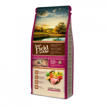 Hrana Umeda Caini - Hrana Uscata caini, Sam's field fresh chicken & potato adult large 13 kg