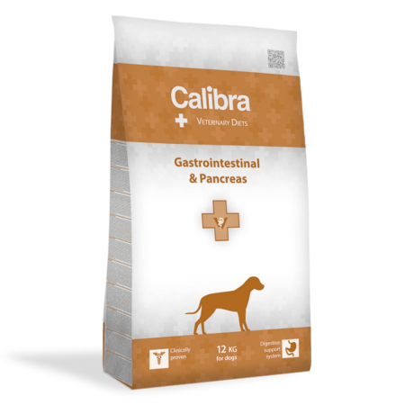 Diete veterinare caini - Hrana uscata dietetica pentru caini, Calibra VD Dog Gastrointestinal & Pancreas 2 kg