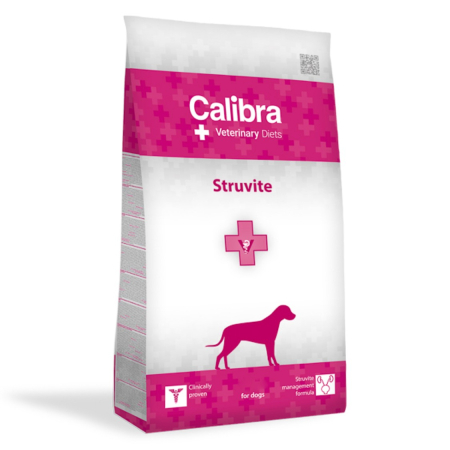 Diete veterinare caini - Hrana uscata dietetica pentru caini Calibra VD Dog Struvite 2 kg