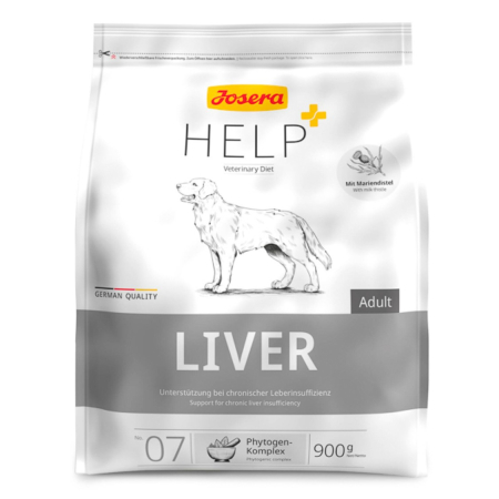Diete veterinare caini - Hrana uscata Josera Help Liver Dog Dry 900 g