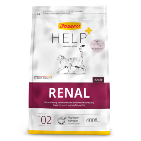 Diete veterinare pisici - Hrana uscata Josera Help Renal Cat Dry 400 g