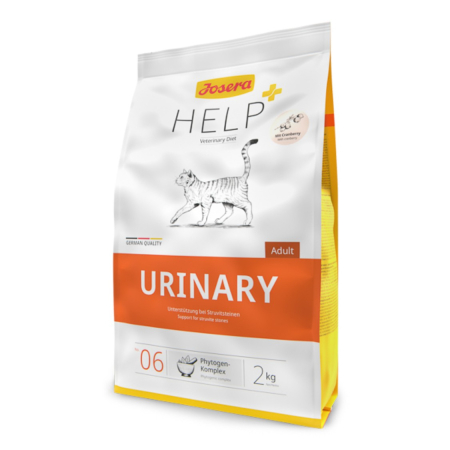 Diete veterinare pisici - Hrana uscata Josera Help Urinary Cat Dry 2 kg