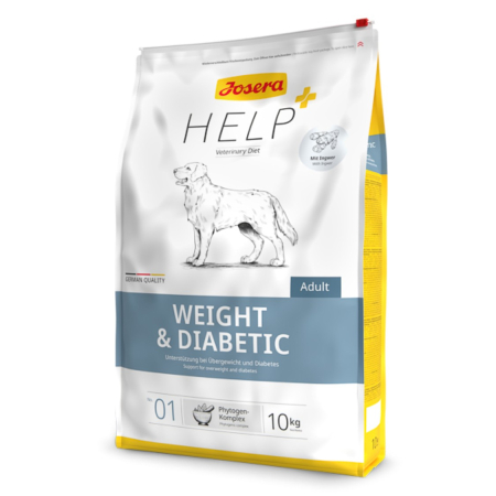 Diete veterinare caini - Hrana Uscata Josera Help Weight & Diabetic Dog Dry 10 kg