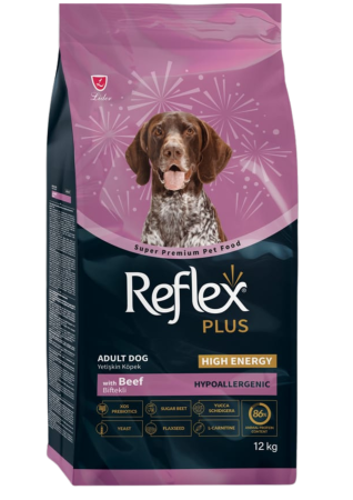 Hrana Uscata Caini - Hrana uscata pentru caini Reflex Dog Adult cu Vita hypoallergenic, 12 kg