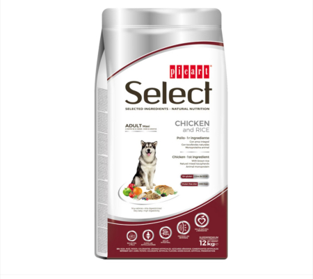 Hrana Uscata Caini - Hrana uscata pentru caini Select Adult Maxi Pui si Orez, 12 kg