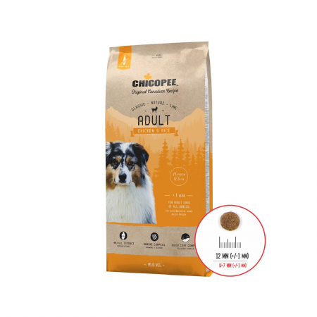 Caini - Hrana uscata pentru caini super premium CHICOPEE CNL Adult Chicken&Rice 15KG
