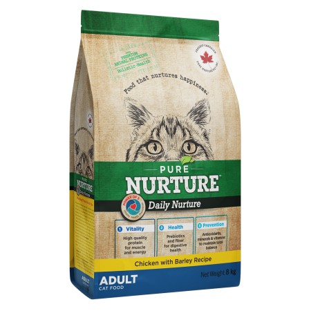 Pisici - Hrana uscata pentru pisici adulte Pure Nurture, cu pui, 8kg