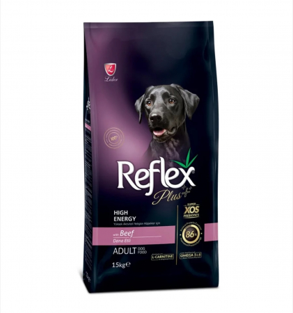 Caini - Hrana uscata pentru caini Reflex Plus Dog Adult cu Vita, 15 kg