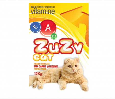 Pisici - Hrana uscata pentru pisici Zuzy Cat Mix Carne, 10kg