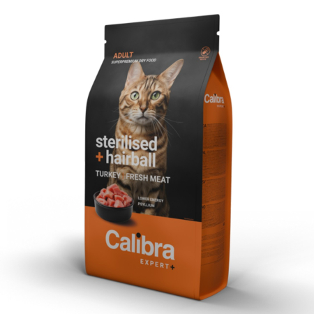 Hrana Uscata Pisici - Hrana uscata pisici, Calibra Cat Expert+ Adult Sterilised & Hairball 6 kg
