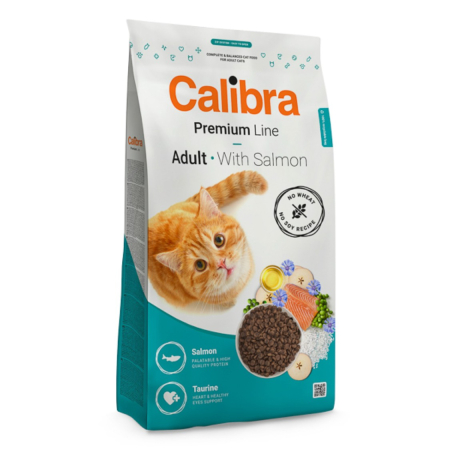 campanie royal saci adult - Hrana uscata pisici, Calibra Cat Premium Line Adult with Salmon 10 kg