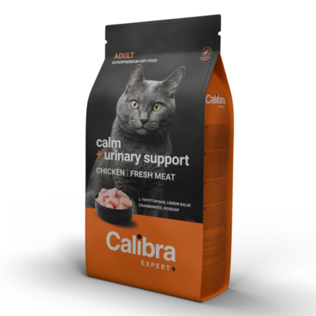 Hrana Uscata Pisici - Hrana uscata pisici, Calibra Cat Expert+ Adult Calm & Urinary Support 6 kg