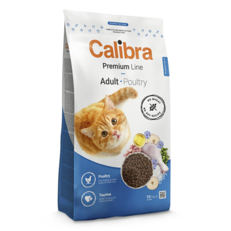campanie royal saci adult - Hrana uscata pisici, Calibra Cat Premium Line Adult Poultry 10 kg