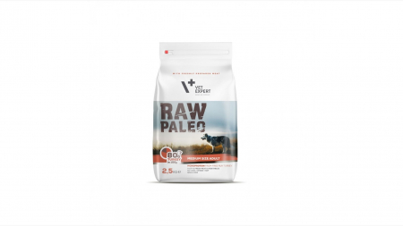 Caini - Hrana Uscata, Raw Paleo Medium Adult 2.5 kg
