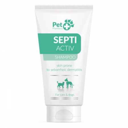 Dermatologice Pisici - SeptiActiv Sampon pentru caini si pisici 125 ml