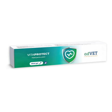 Suplimente nutritive, vitamine - Vitaprotect – pasta pentru pisici, seringa gradata x 20 ml