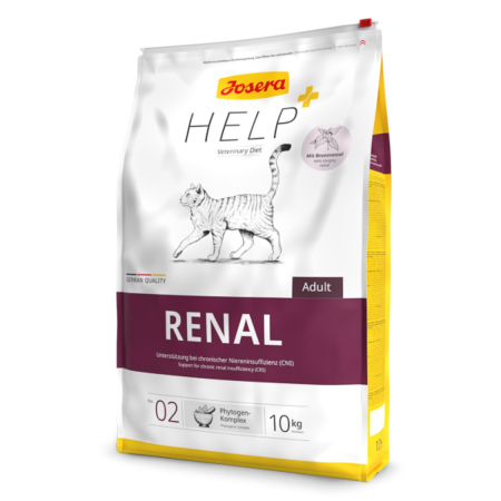 Diete veterinare pisici - Hrana uscata Josera Help Renal Cat Dry 10 kg