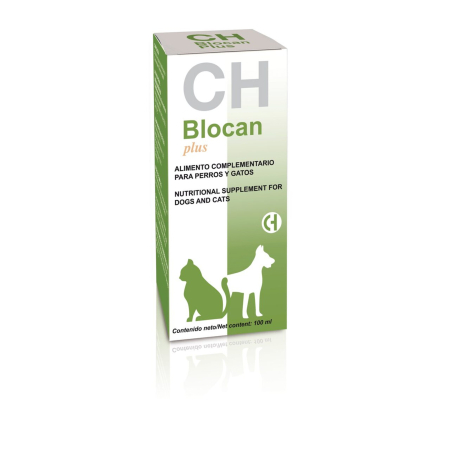 Afectiuni Digestive - BLOCAN PLUS Supliment nutritiv cu rol laxativ pentru caini si pisici 100 ml