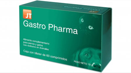 Suplimente nutritive, vitamine - JT - GASTRO PHARMA pentru caini si pisici, 60 TABLETE