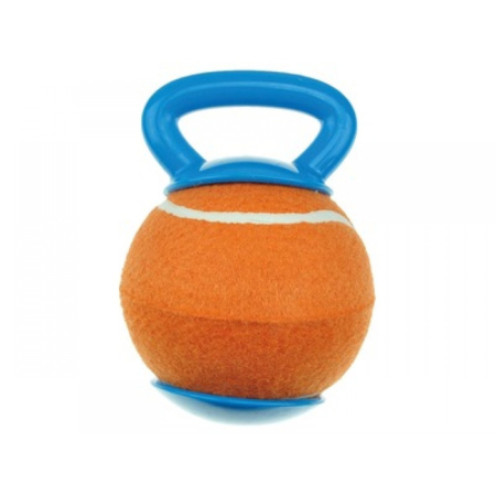 Caini - Jucarie pentru caini, BAGGY Ball M-PETS, albastru & orange, 8,4x12,7x12,7 cm