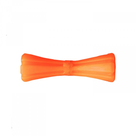 Jucarii caini - Jucarie in forma de Gantera din cauciuc termoplastic, multicolor, 8 cm