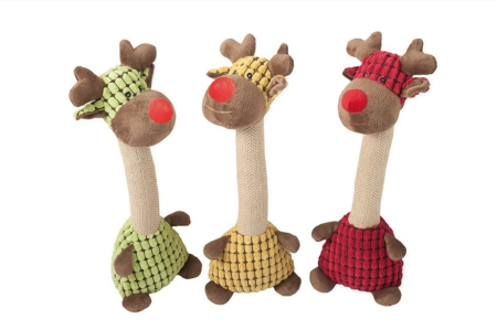 Accesorii caini - Jucarie plus Nayeco - Girafa Jenny - 35cm