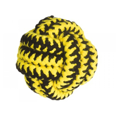 Jucarie pentru caini din sfoara, minge,TWIST M-PETS, ⌀11 cm [1]