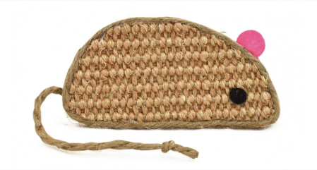 Jucarii Pisici - Jucarie pisica Nayeco - Soricel sisal 11.5 cm