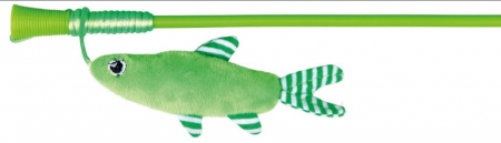 Pisici - Jucarie Undita cu Pestisor 42 cm