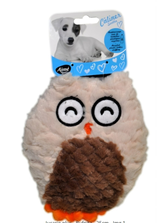 Jucarii caini - Jucarie plus  AgroBiothers- Bufnita - 25cm