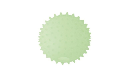 Jucarii caini - Minge fluorescenta cu tepi pentru recompense Nayeco – 7 cm