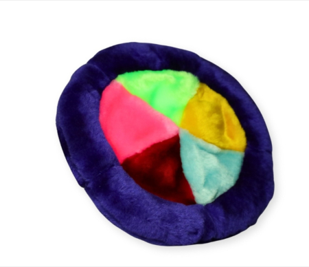 Jucarii caini - Frisbee multicolor din plus Record - 21cm