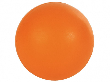 Caini - Jucarie Minge Plina Cauciuc portocaliu 6 cm