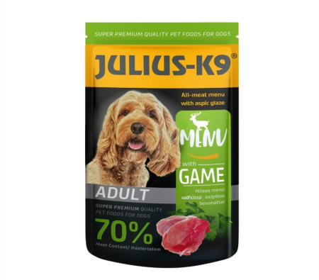 Hrana Umeda Caini - Julius K9 Dog - Hrana umeda super-premium - Vanat - 125g