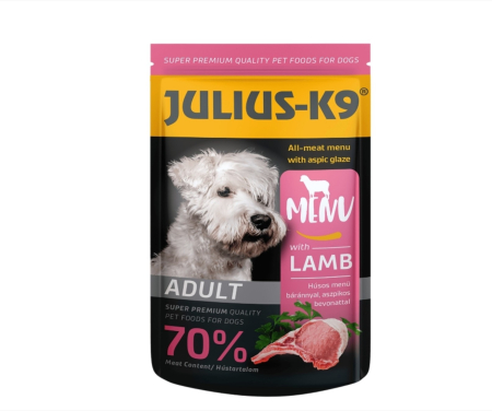 Caini - Julius K9 Dog - Hrana umeda caini super-premium - Miel - 125g