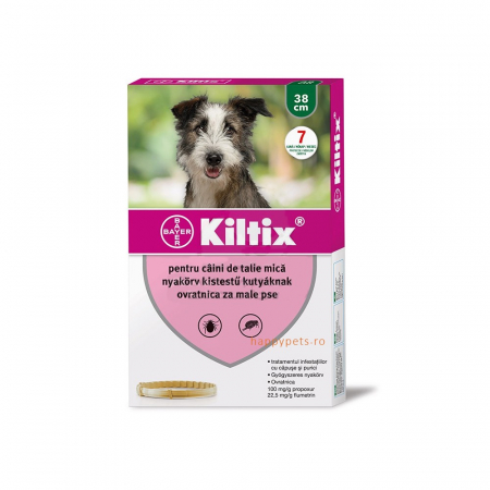 Deparazitare externa - Kiltix zgarda antiparazitara, 38 cm