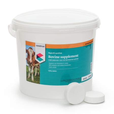 Farmacie Suine - NutriCareVet Bovine comprimate rehidratare electroliti (vitei) 30 buc/set