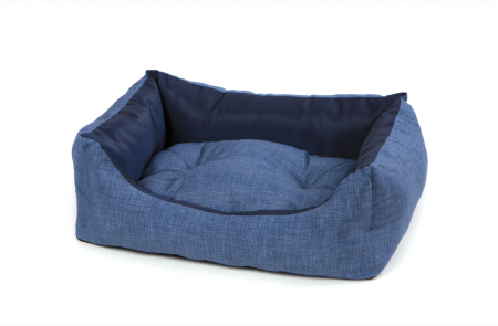 Pisici - Leopet Culcus pentru caini si pisici, Rodi Blue  60x70 cm