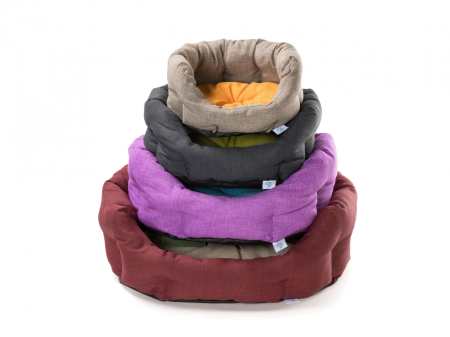 Pisici - Leopet Culcus pentru caini si pisici Santorini Rotund Colours 55x21 cm
