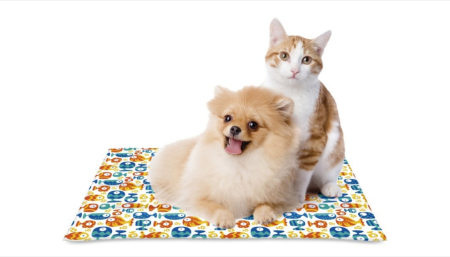 Paturi, perne si cosuri pentru caini - Saltea refrigeranta Nayeco Fish - 50x90cm