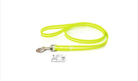 Accesorii caini - Lesa caine Julius K9 IDC Lumino, cu maner - 19mmx1.2m - Neon