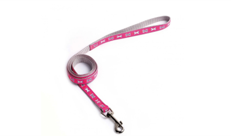 Hamuri, Lese si Zgarzi - Lesa nylon Record, decor os - M 1.6 cm x 120 cm - Roz