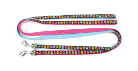 Hamuri, Lese si Zgarzi - Lesa nylon Record, Zampina - S 1.6 cm x 120 cm - Albastru