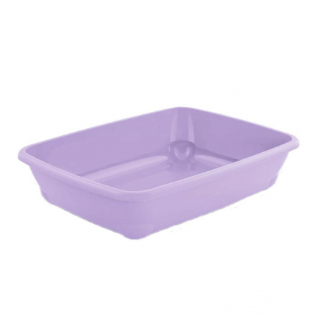 Pisici - Litiera pentru pisici MPB Birba Mini, 30x31x9h cm, Lila