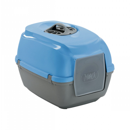 Pisici - Litiera pentru pisici mps nova blue 56x40x40.5(h)cm