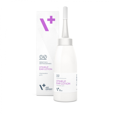 ORL Pisici - Lotiune auriculara, caini si pisici, Otihelp, Vet Expert, 75 ml