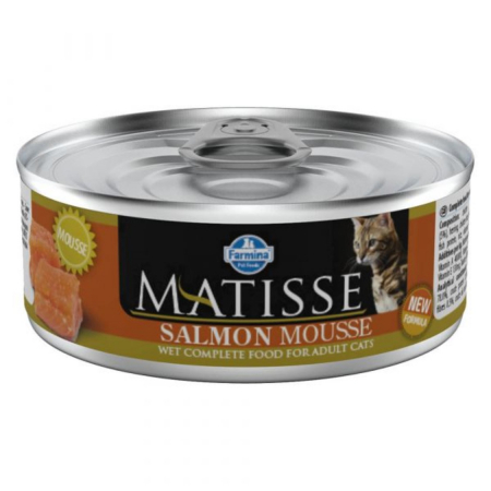 Hrana Umeda - Matisse hrana umeda pentru pisici cu somon mousse 85 g